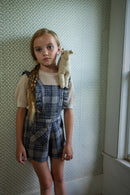 Mono corto Jojo vintage a cuadros - Selección Soor Ploom para encontrar en amaetc.com, tienda conceptual ecológica para niños