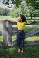 Pantalón Otto con rayas - Selección Soor Ploom disponible en amaetc.com, concept store ecológico para niños