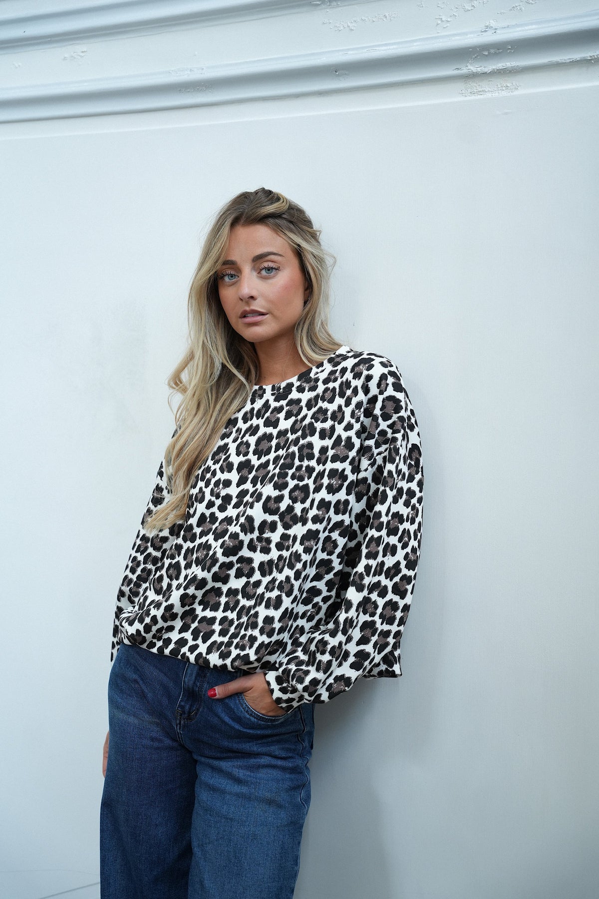Sweat-Shirt Imprimé - Nala Léopard