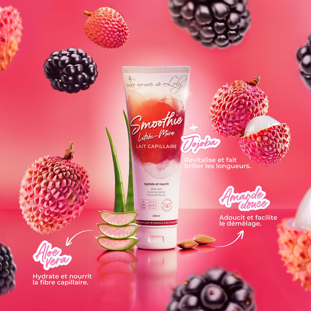 Leche Capilar Smoothie Litchi-Mora - 250Ml