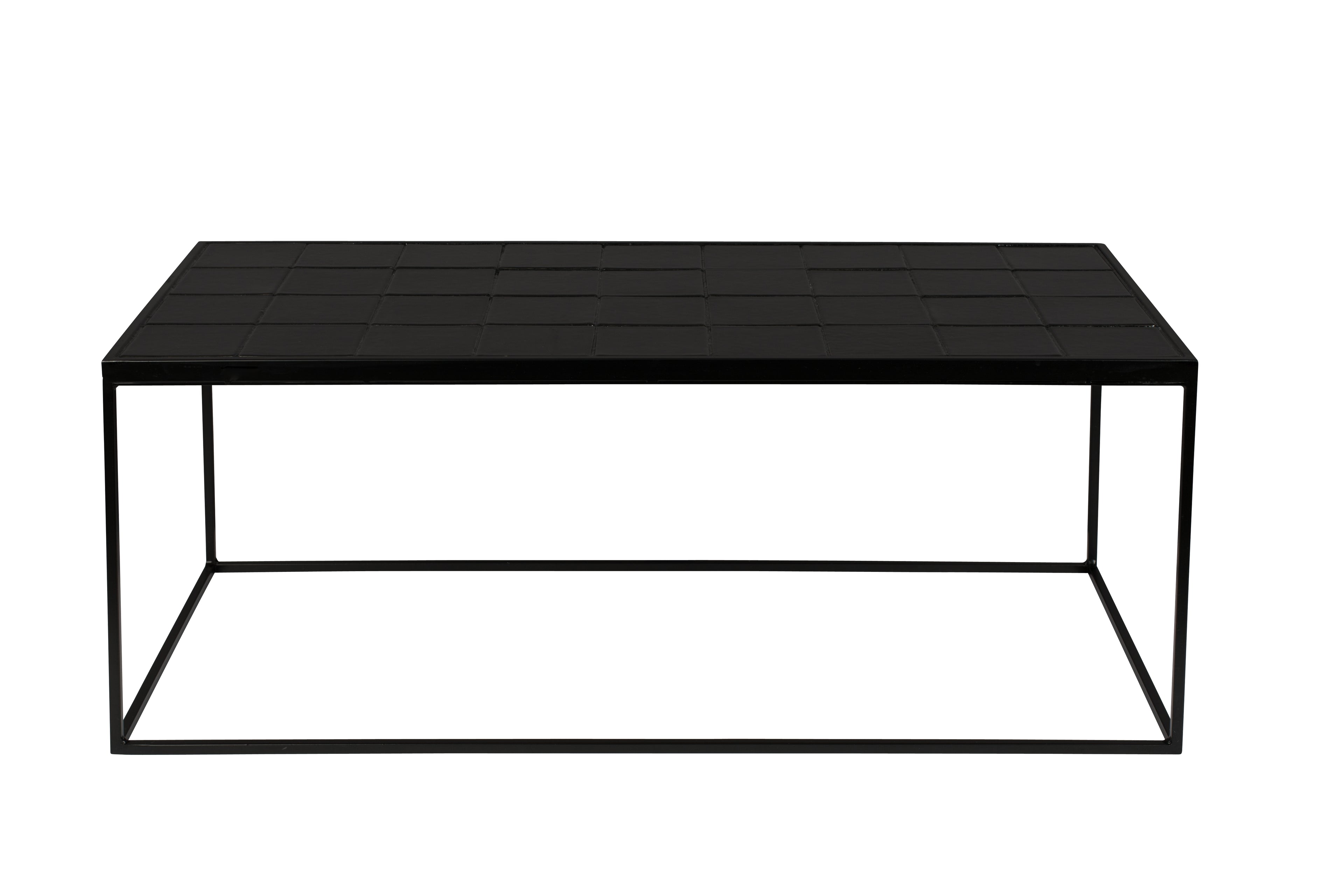 Glazed - Coffee Table - Ceramic - Black