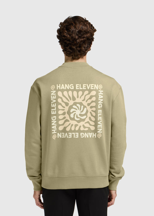 Suéter De Cuello Redondo Off Grid - Verde Pizarra