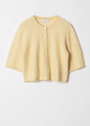 Cardigan Es Poppy Mohairmix Cardigan - Yellow - Women