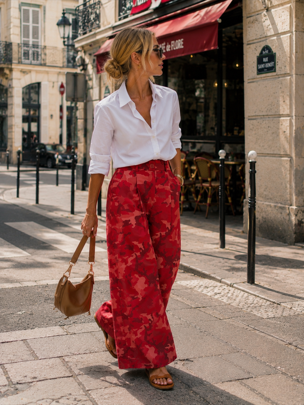 Pantalon Molly - Rouge
