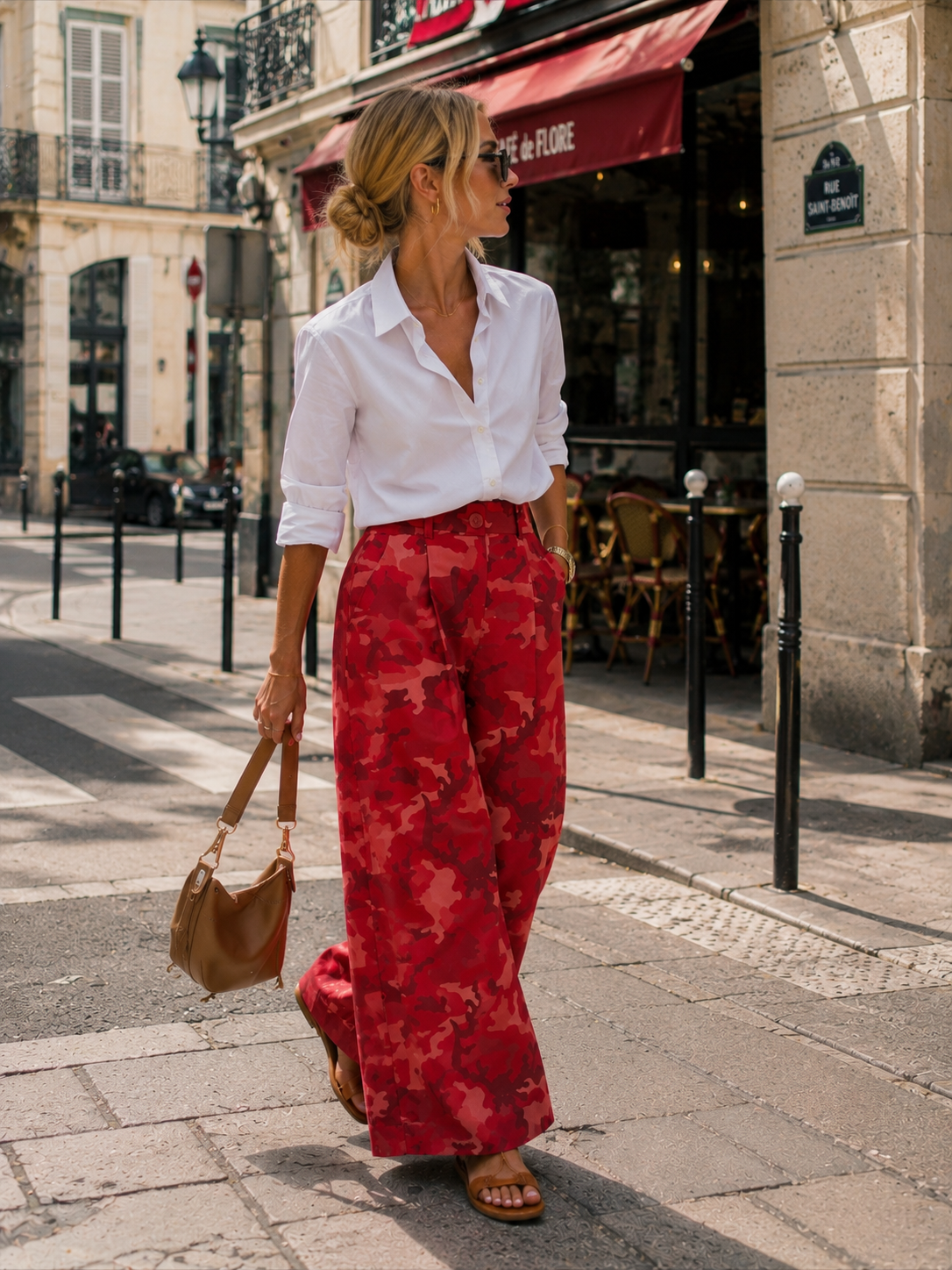 Pantalon Molly - Rouge