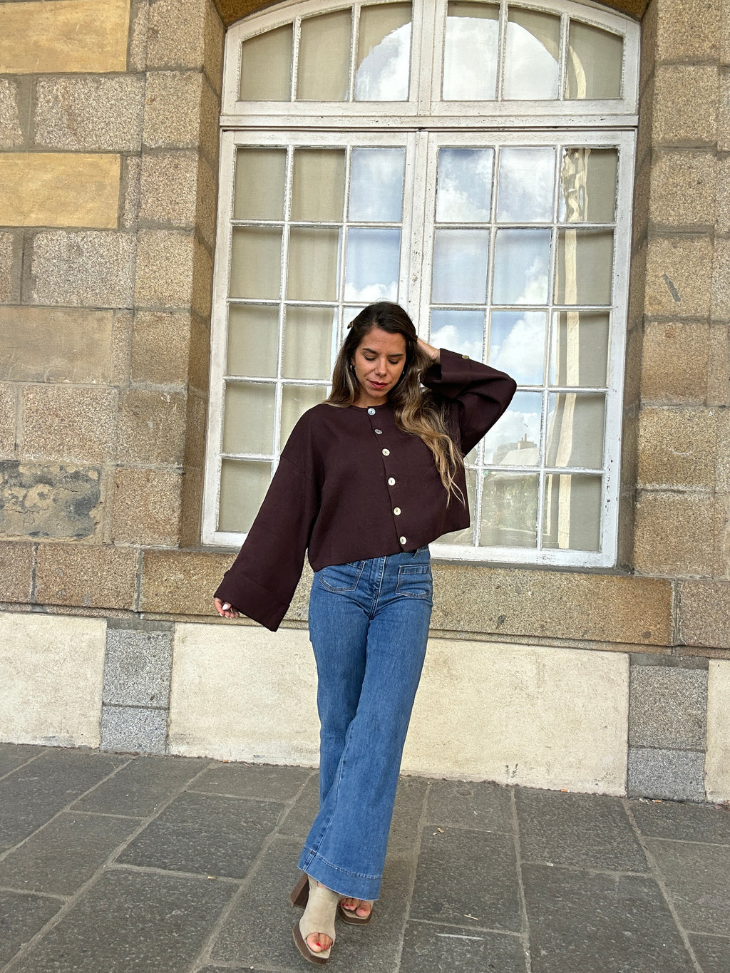 Cardigan Judith chocolat