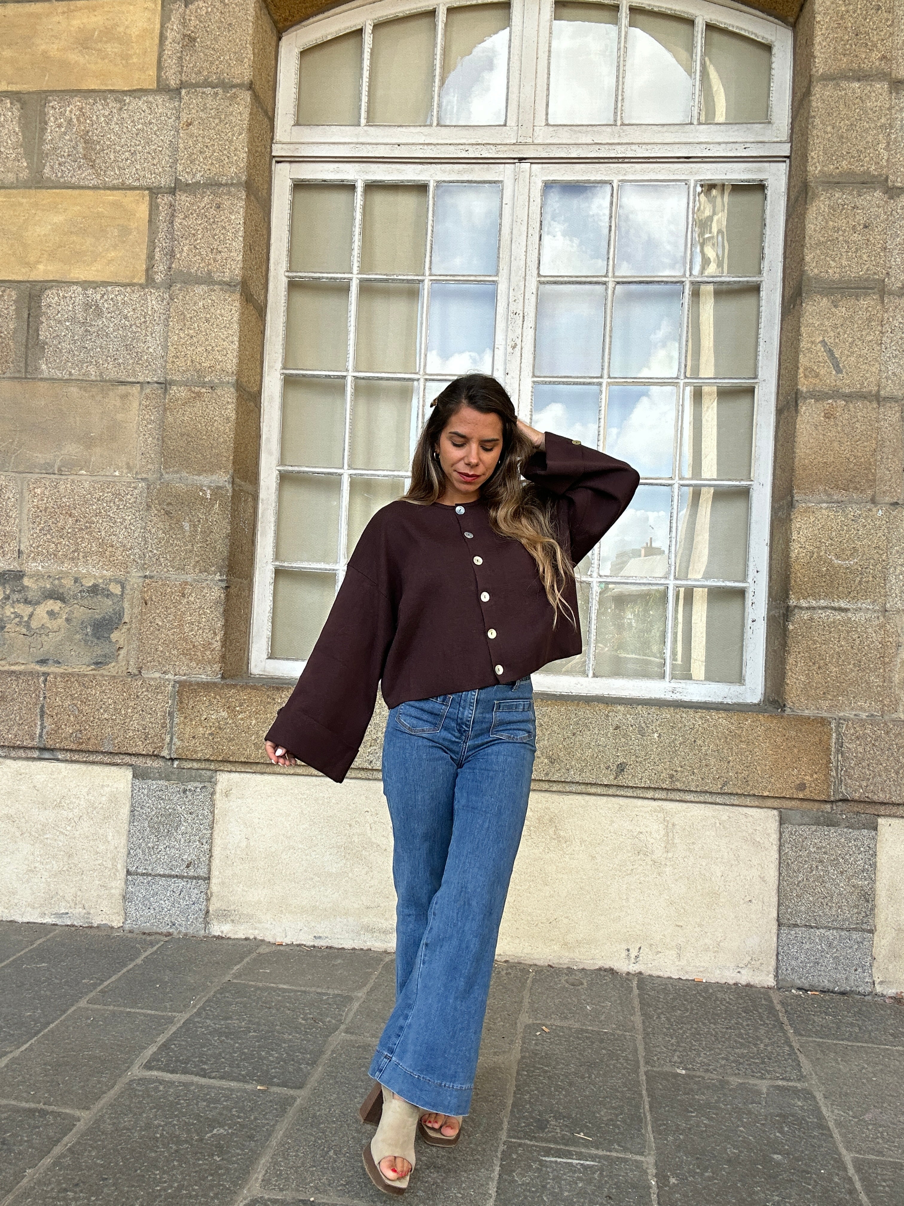 Cardigan Judith chocolat