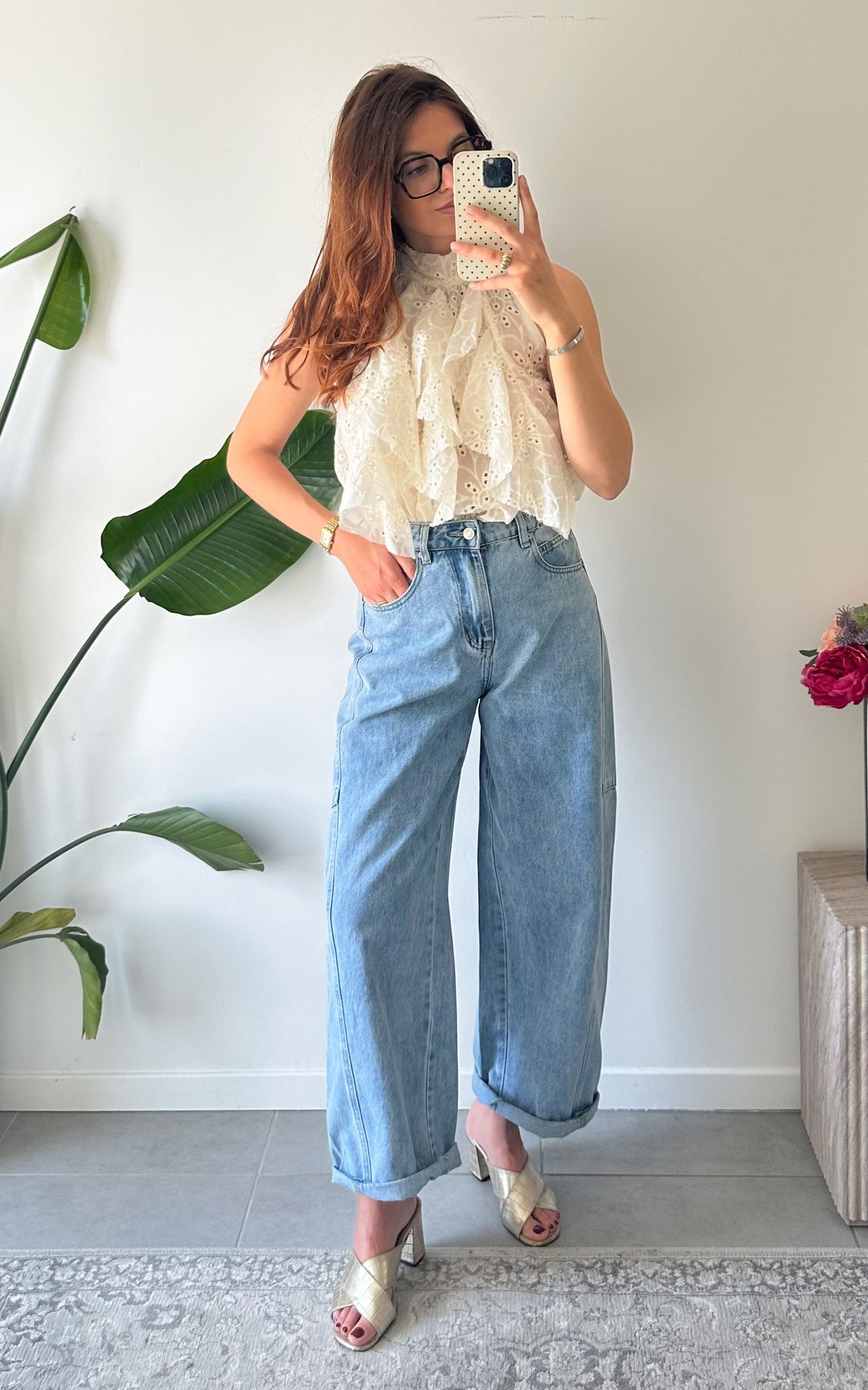 Jeans A Palloncino Orvieta - Blu