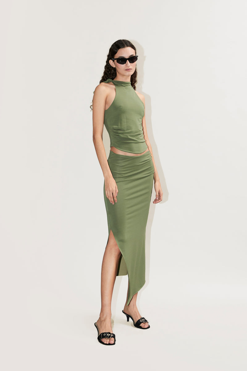 Avocado skirt