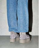 Botas clásicas con plataforma baja - Gris