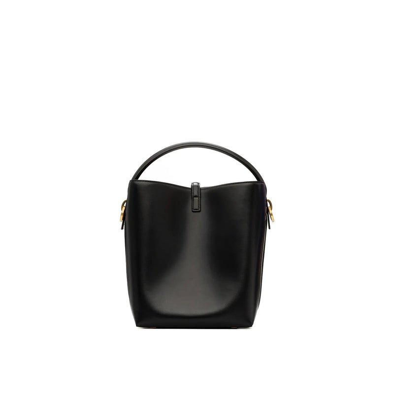 Saint Laurent - Le 37 Small Leather Bucket Bag - Black