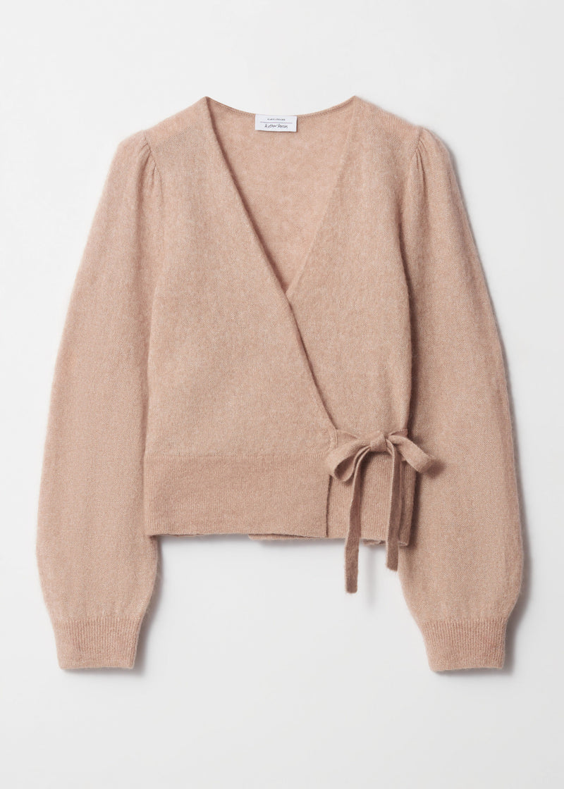 Cardigan Pa Giselle Wrap Cardigan - Beige - Women