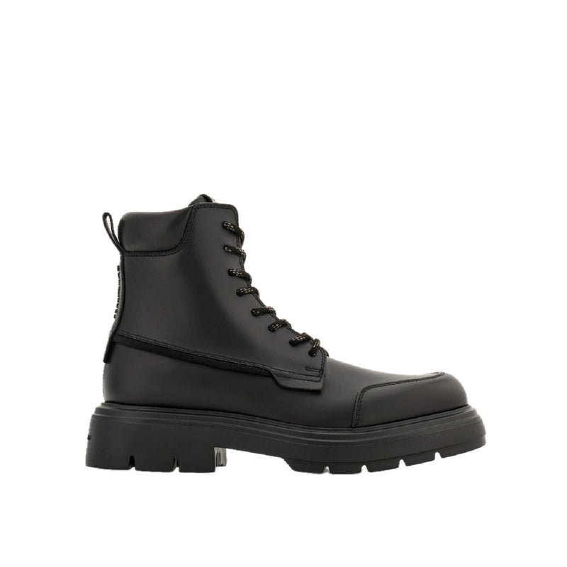 Bottes - Salvatore Ferragamo Lace-Up  - Black