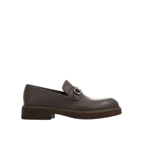 Mocassins - Salvatore Ferragamo Fiorello Leather - Brown
