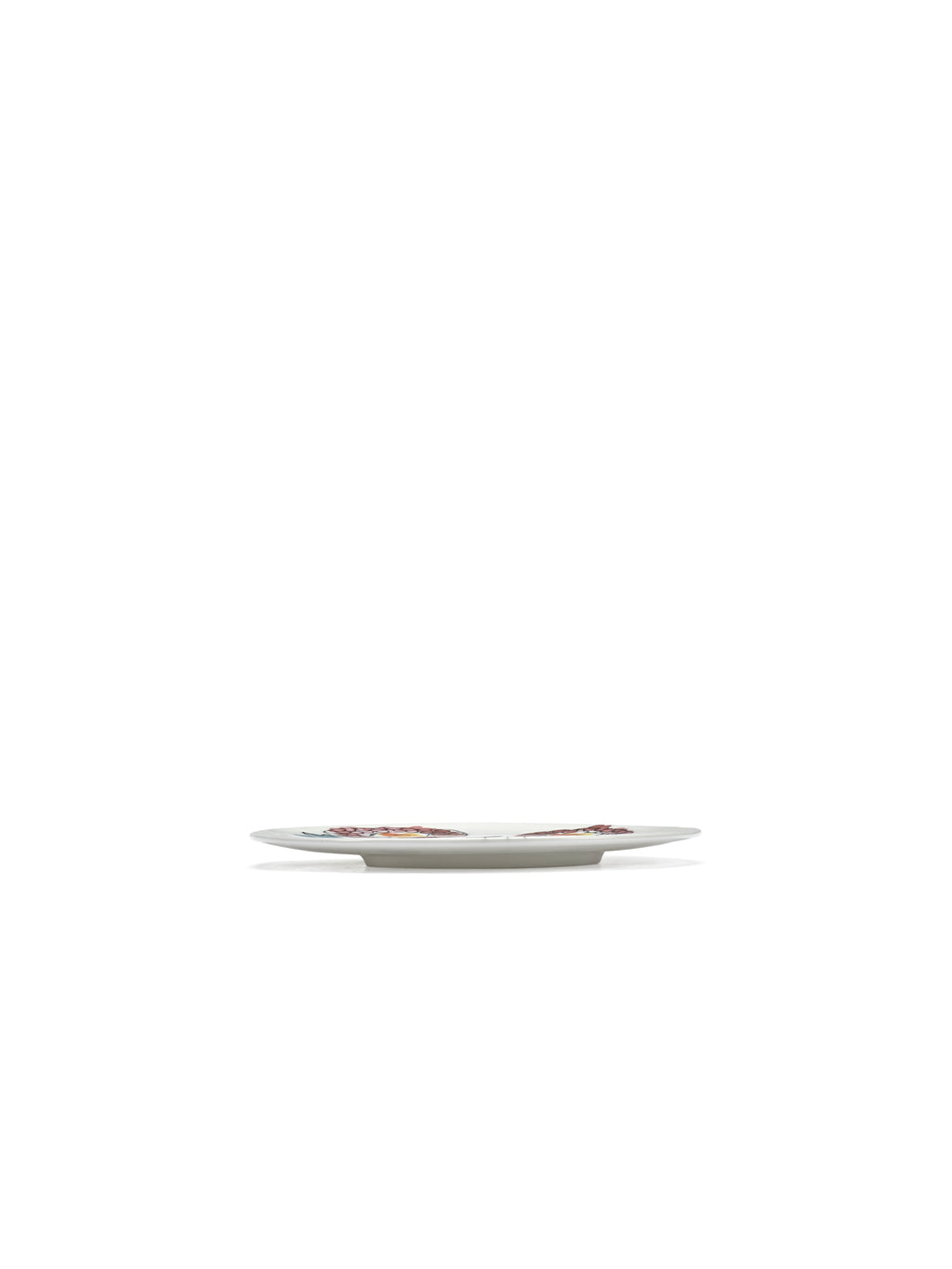 Midnight Flowers - Lot De 2 Soucoupes Pour Tasse À Café Haute - Porcelaine Bone China - Anemone Milk