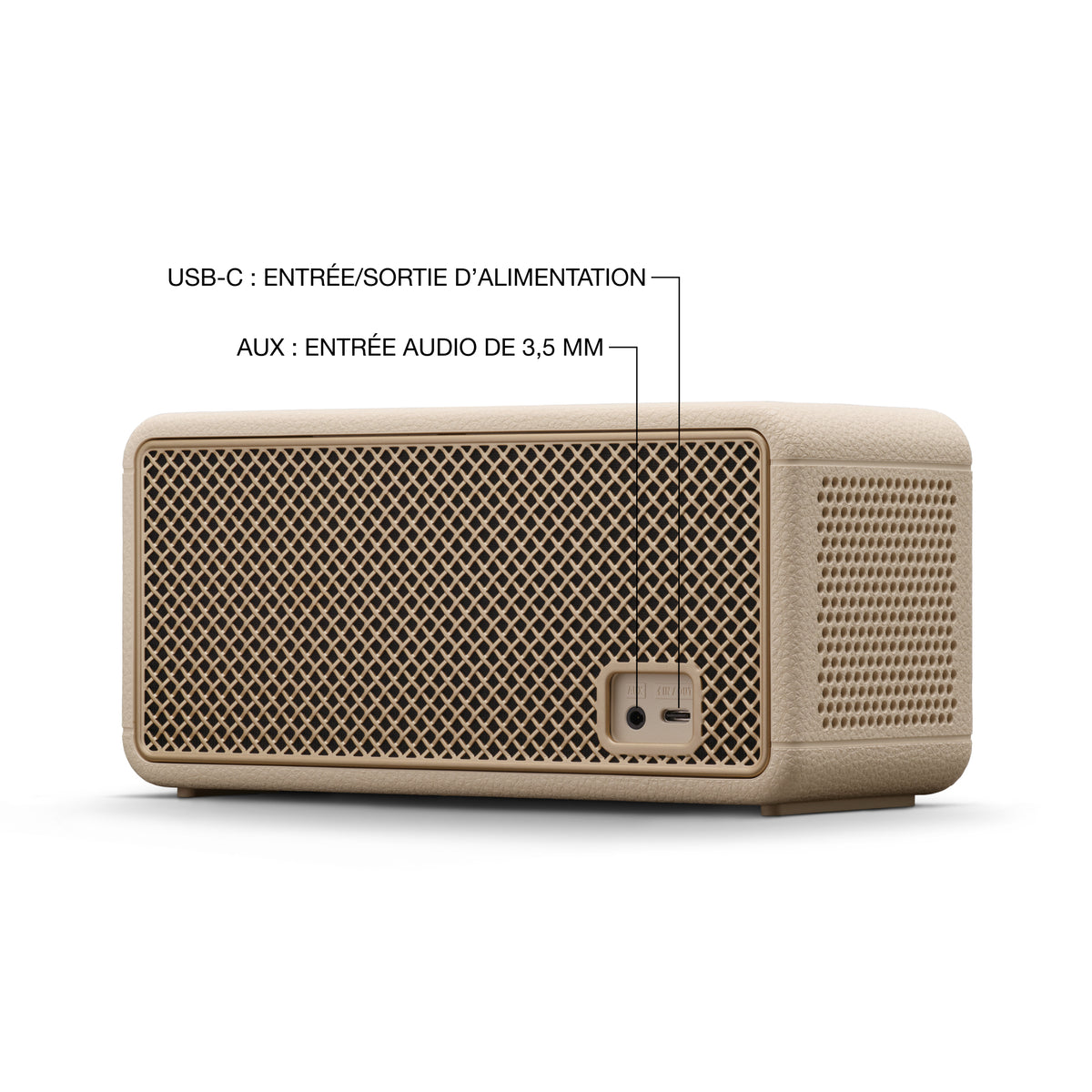 Middleton II - Enceinte Portable - Crème