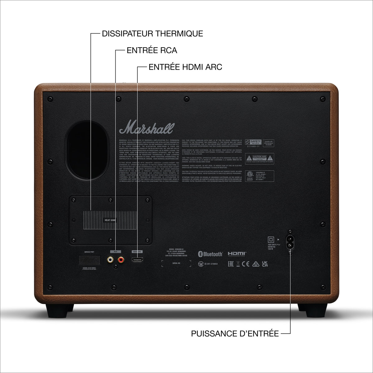 Enceinte Résidentielle - Woburn III - Brown