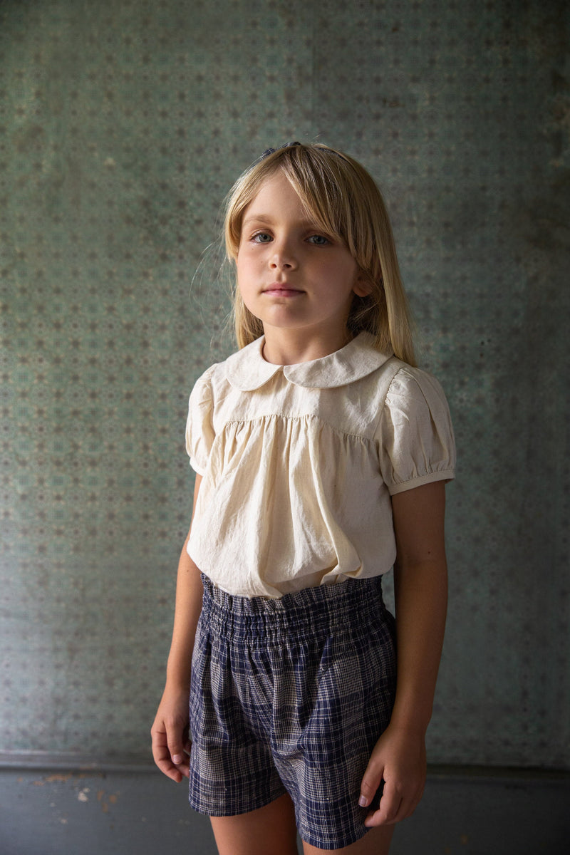 Short Coco vintage plaid - Sélection Soor Ploom à retrouver sur amaetc.com, concept store eco friendly pour enfants