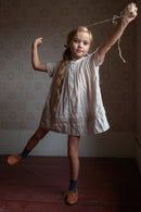 Goldie pinstripe dress - Soor Ploom selection available on amaetc.com, eco friendly concept store for children