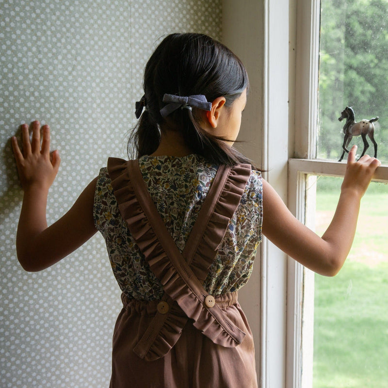 Playsuit Jojo henna - Sélection Soor Ploom à retrouver sur amaetc.com, concept store eco friendly pour enfants