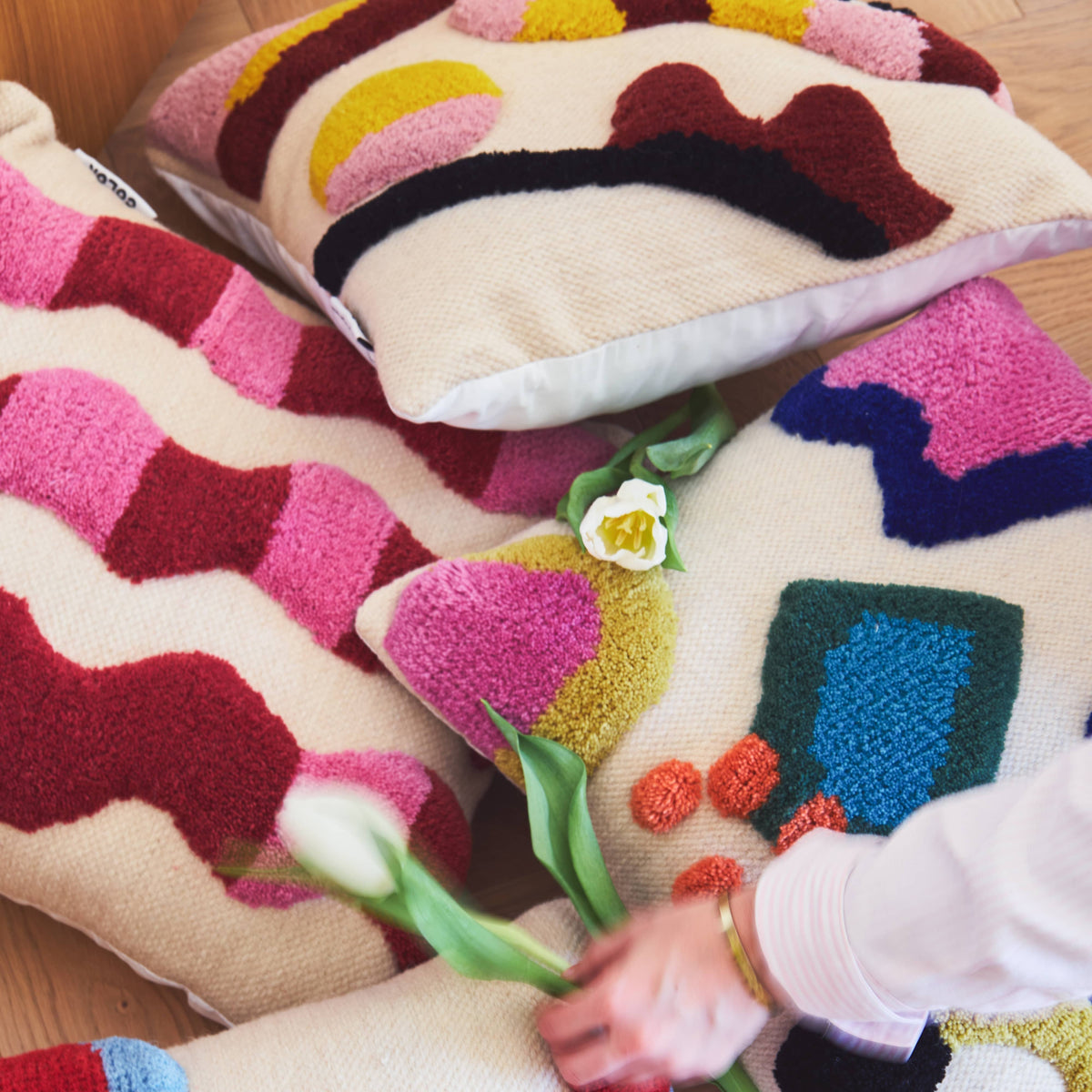 Jolly - Coussin - Laine