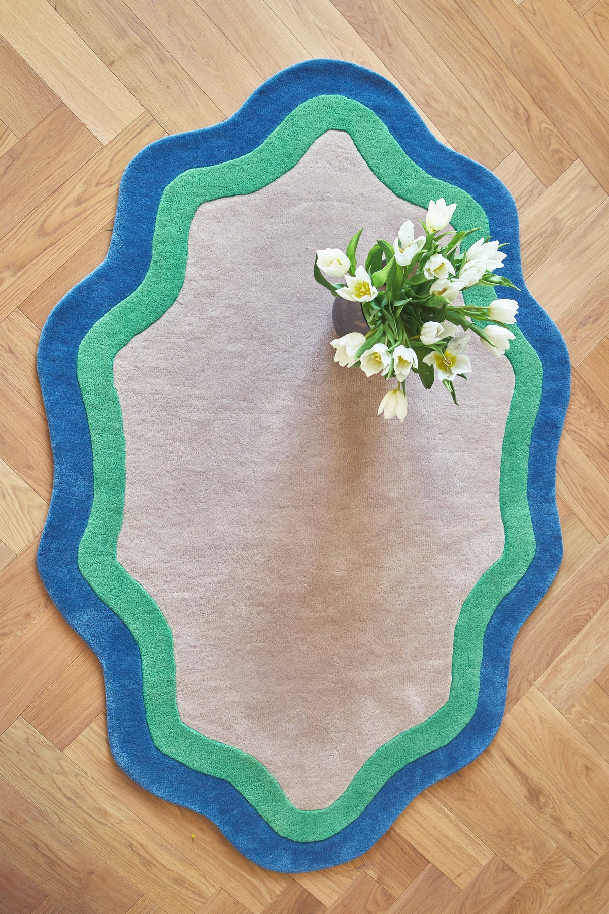 Flowers - Tapis - Laine