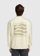 Jersey Estructurado Cuello Redondo - Arena Blanca