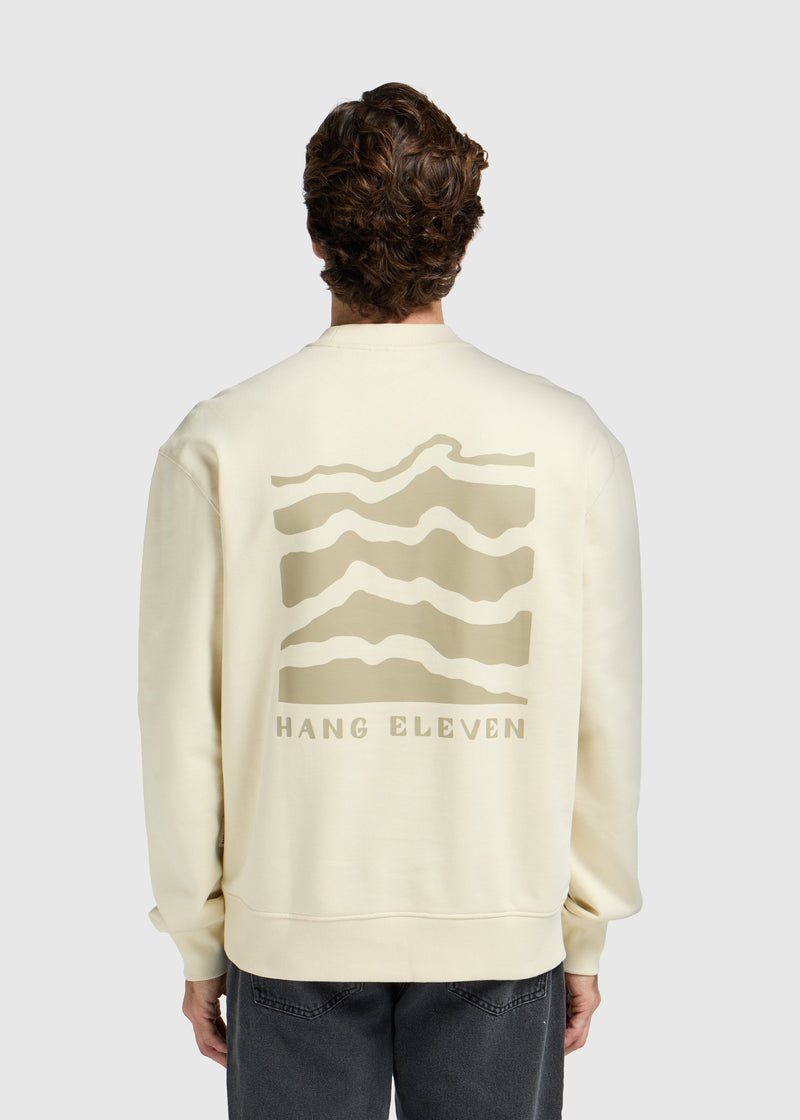 Jersey Estructurado Cuello Redondo - Arena Blanca