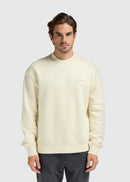 Jersey Estructurado Cuello Redondo - Arena Blanca