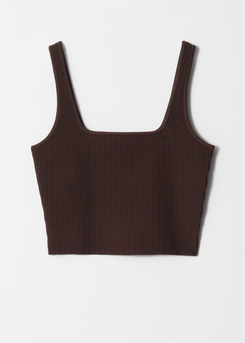 Top Es Ari Tank - Brown - Women