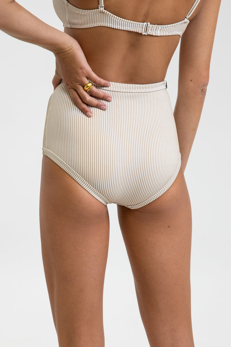 Rhythm - Bas De Maillot Noumea Boy Leg - Natural - Femme