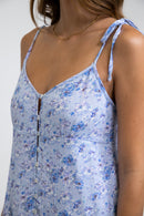 Rhythm - Vestido Bloom - Azul susurro - Mujer