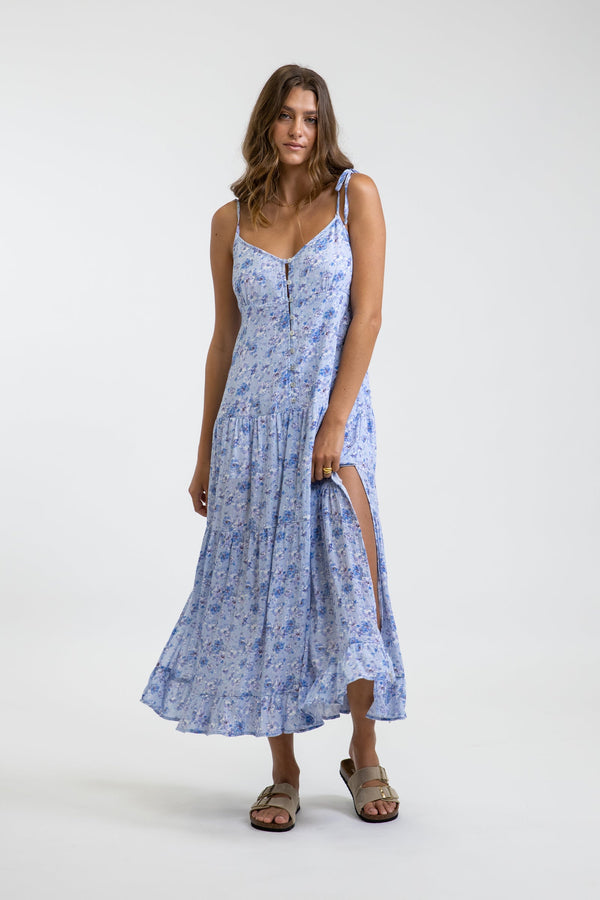 Rhythm - Bloom Dress - Whisper Blue - Women