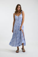 Rhythm - Vestido Bloom - Azul susurro - Mujer