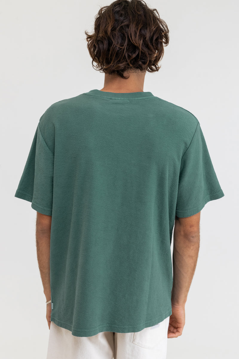 Rhythm - T-Shirt Textured - Kelp - Homme