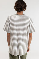 Rhythm - T-Shirt Endure Stripe Vintage - Olive - Homme