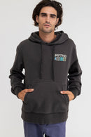 Sweat Notch Vintage Hood Fleece - Vintage Black - Homme