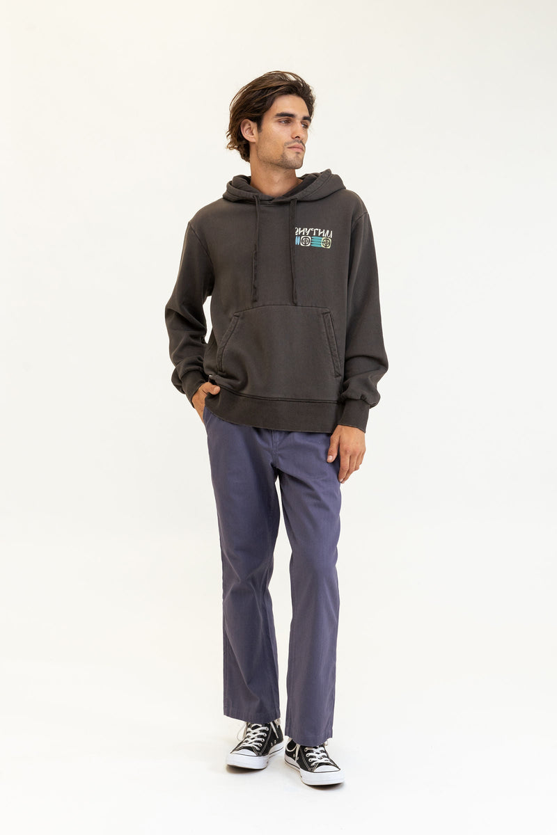 Sweat Notch Vintage Hood Fleece - Vintage Black - Homme