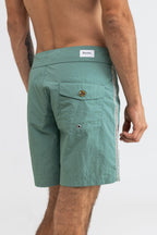 Rhythm - Heritage Trunk Swim Short - Agave - Men
