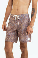 Rhythm - Short De Bain Burns Trunk - Henna - Homme