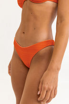 Rhythm - Parte Inferior de Bañador Marle Reversib Le Hi Cut - Sunset - Mujer