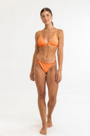 Rhythm - Braguita de bikini Marle Reversib Tie Side Itsy - Sunset - Mujeres