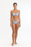 Rhythm - Braguita de bikini de playa floral Voleta - Ibiza - Mujer