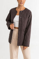 Chaqueta acolchada Escapade - Oscuro - Mujer