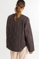 Chaqueta acolchada Escapade - Oscuro - Mujer
