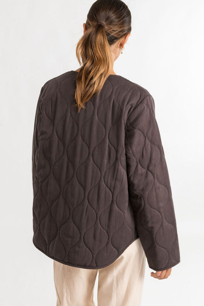 Chaqueta acolchada Escapade - Oscuro - Mujer