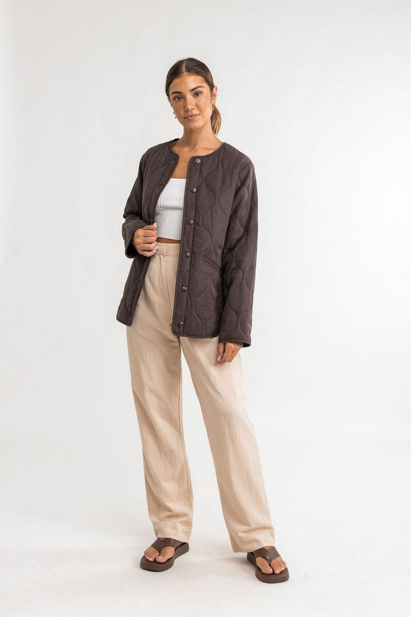 Chaqueta acolchada Escapade - Oscuro - Mujer