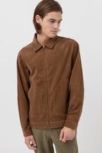 Cord Utility Jacket - Brown - Men's