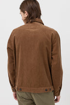 Cord Utility Jacket - Brown - Men's