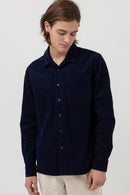Chemise Corduroy - Navy - Homme